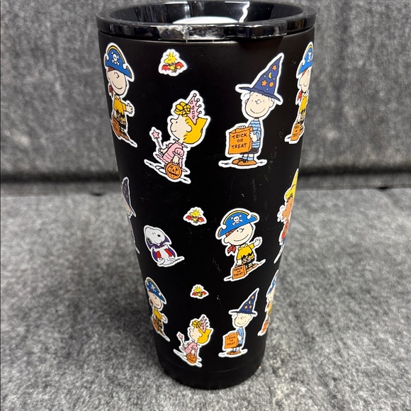 Peanuts Black Tumbler with Characters - Picture 7 of 11